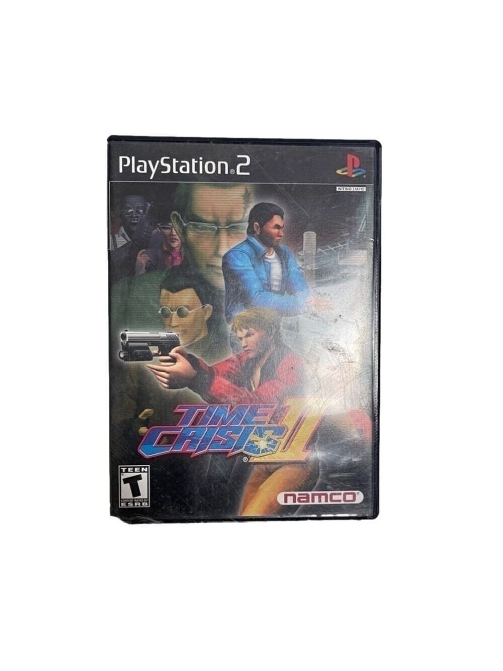 PlayStation2 PS2 Time Crises 2 Namco Vintage 2001 Video Game!